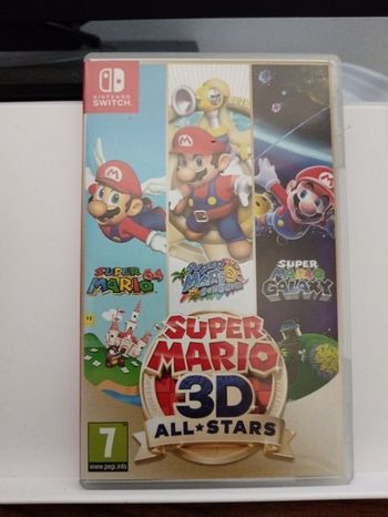 Jeu vidéo super mario 3D all stars