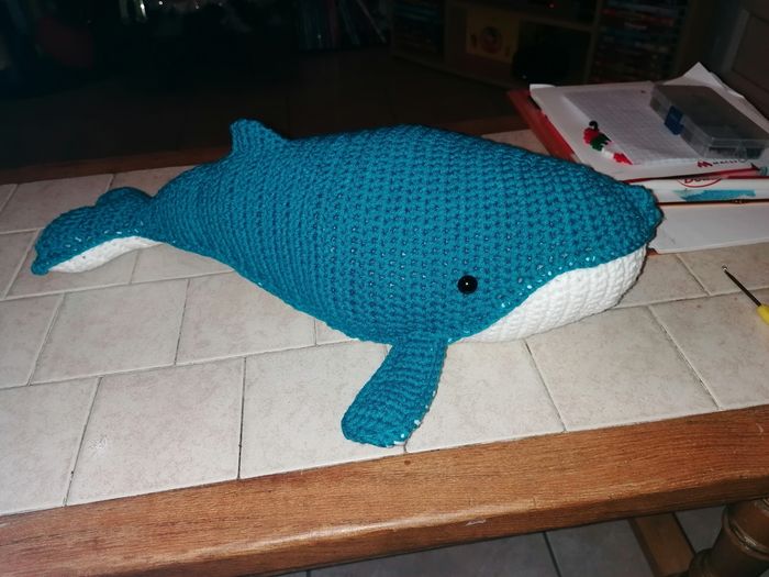 Doudou baleine - photo numéro 3