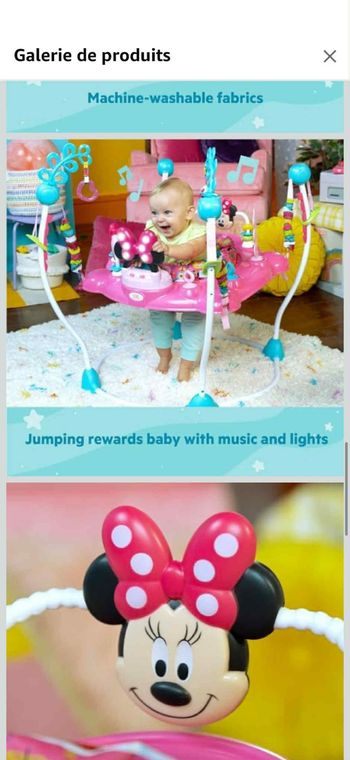 Centre d'activités Minnie Mouse Disney 🎀