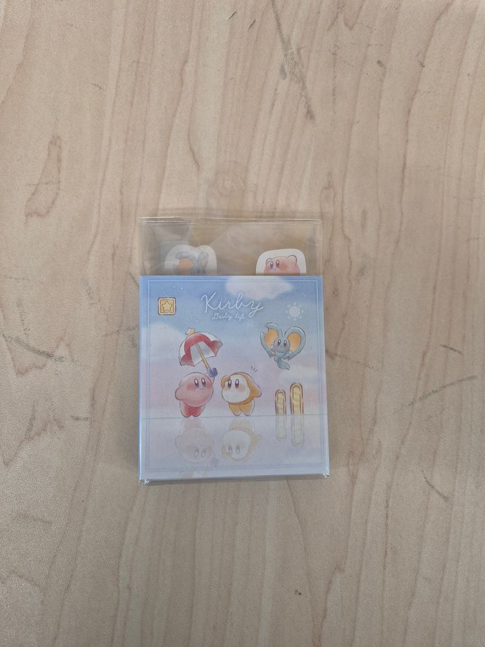 Set 6 mini bloc memo Kirby