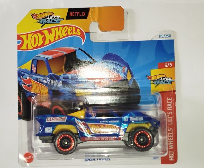 Hot Wheels Lot Let'Race BajanTruck Layin' Lowrider Rockin'Railer Netflix - photo numéro 8