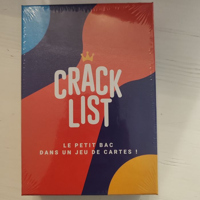 Jeu Crack list Neuf (sous cellophane d'origine)