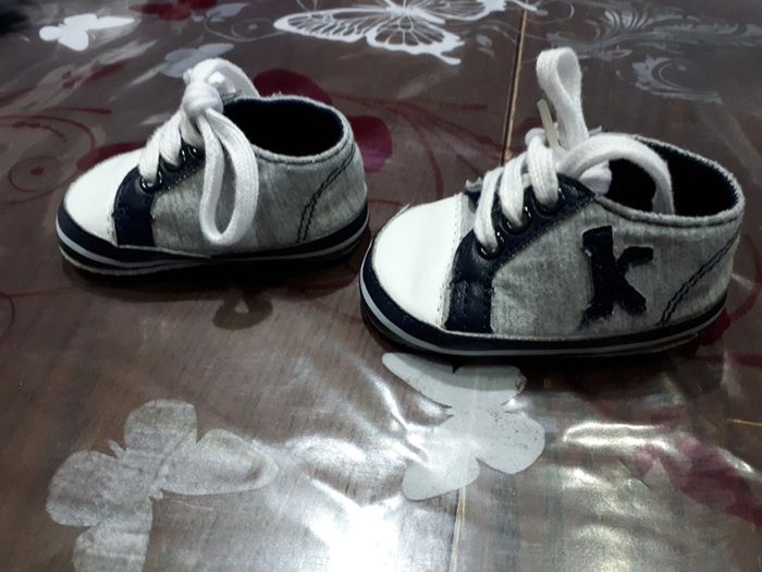 Chaussures naissance style baskets - photo numéro 3