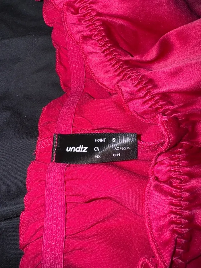 Short satin rose - photo numéro 2