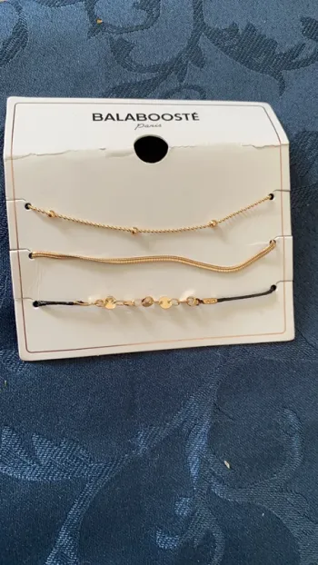 Lot de 3 bracelets