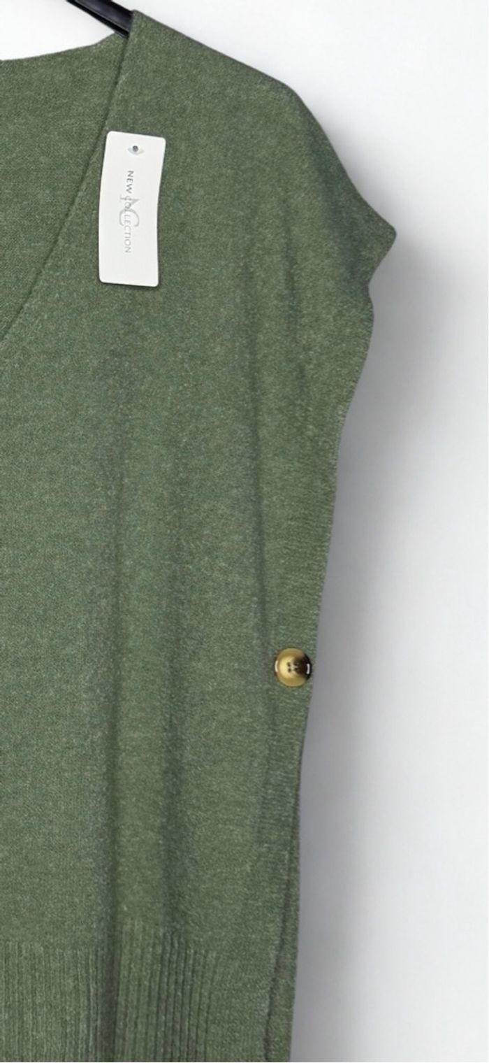 Pull sans manches grande taille - photo numéro 3