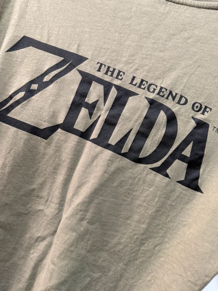 T-shirt kaki homme celio collection the legend of Zelda taille s - photo numéro 6