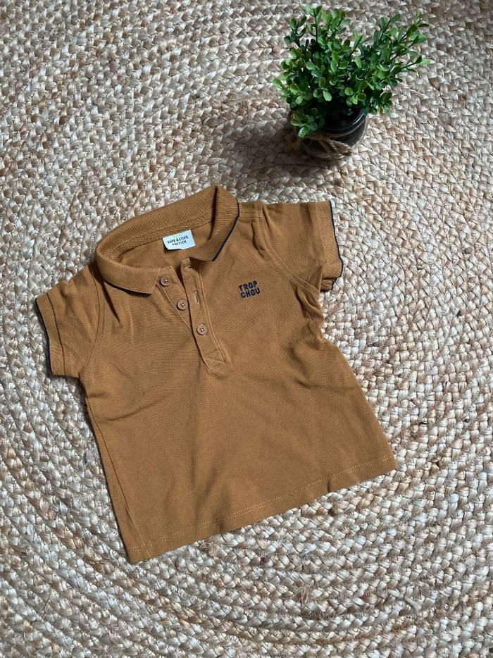 T-shirt polo mc 9 mois