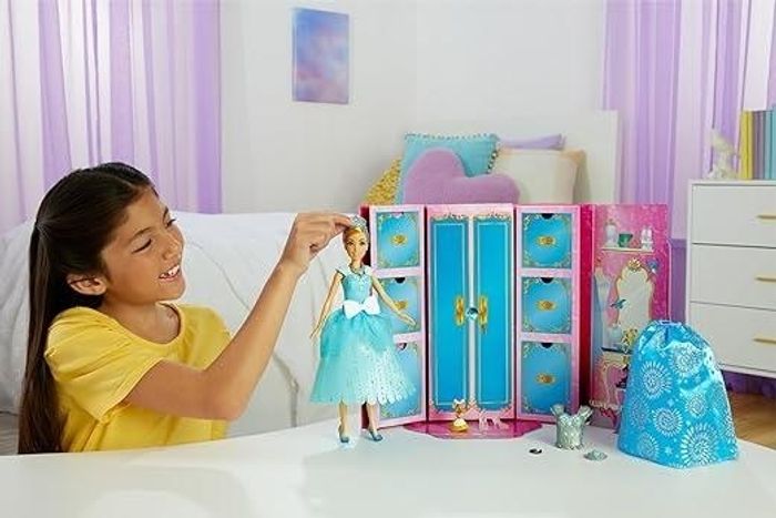 Cendrillon : Mattel Disney Princesses Poupée Royal Fashion - photo numéro 9