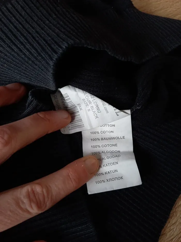 Pull homme noir Kaporal S - photo numéro 6