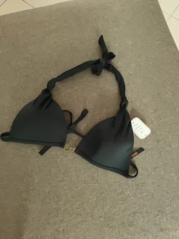 Haut de maillot de bain noir Undiz L