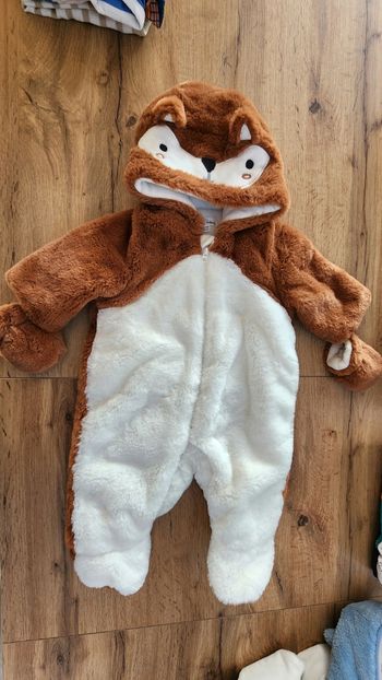 Combinaison chaude renard
