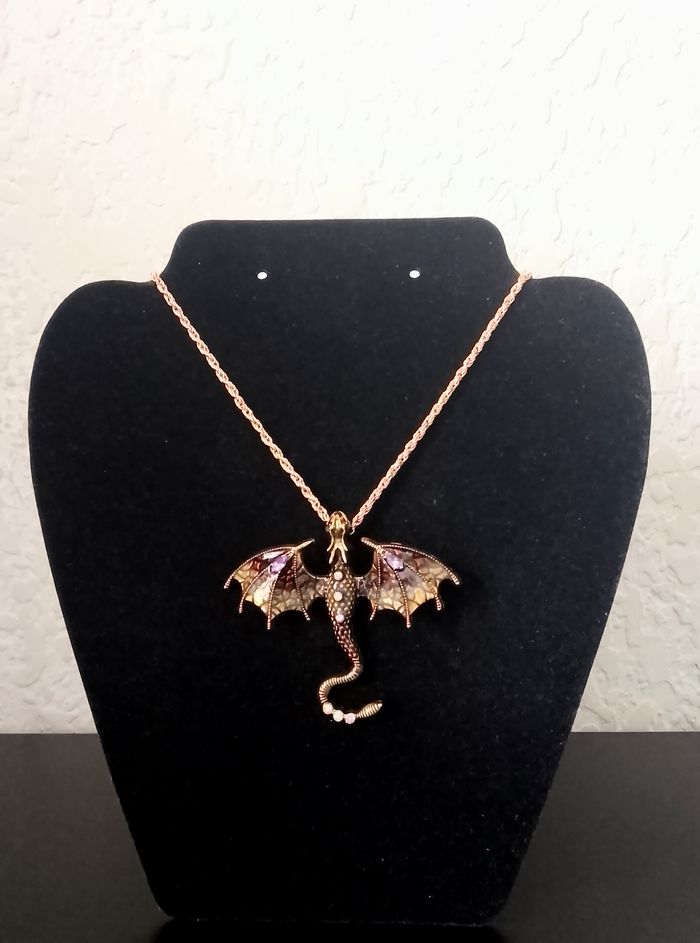 Chaîne + pendentif élégant - photo numéro 3