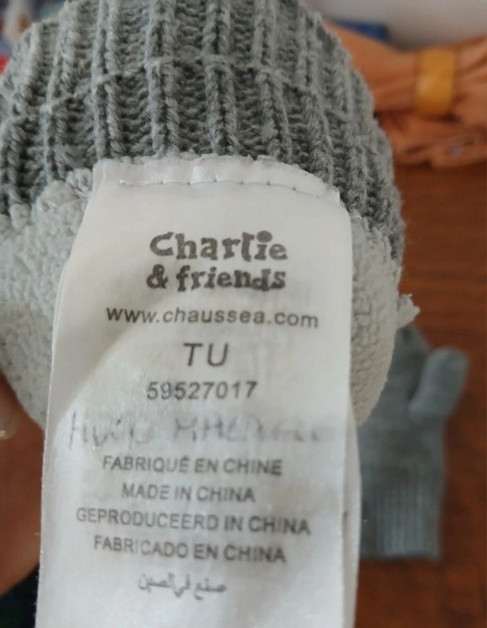 Moufles chaudes ours Charlie and friends TU - photo numéro 4