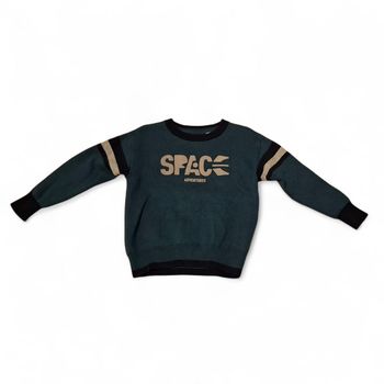 Pull bleu vert foncé 4 ans Okaidi