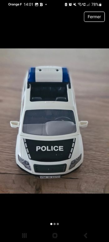 Voiture police playmobil