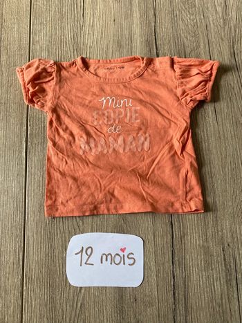 T-shirt 12 mois