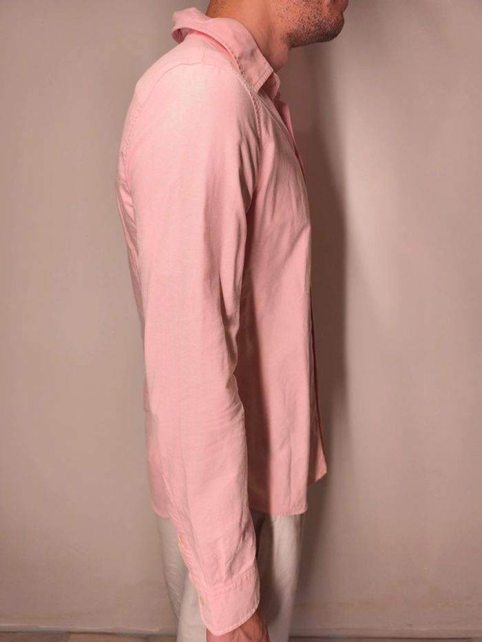 Chemise Ralph Lauren Homme Taille L Rose - photo numéro 3