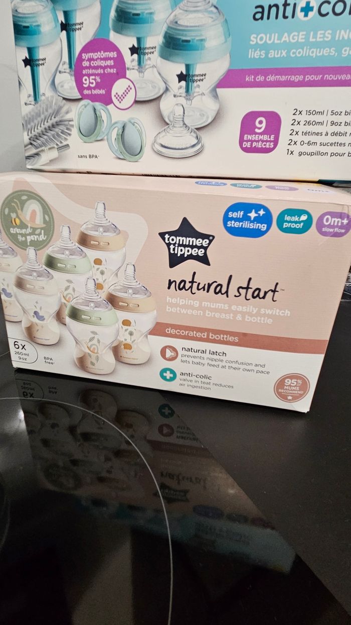 Lot biberons stérilisateur tommee tippee - photo numéro 4