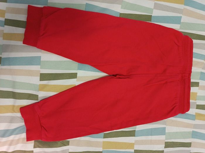 Pantalon rouge 86 cm - photo numéro 5