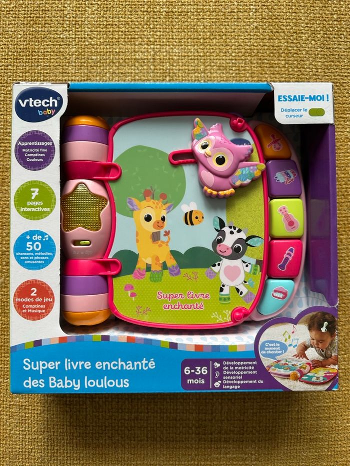 Livre enchanté Vtech neuf - photo numéro 3