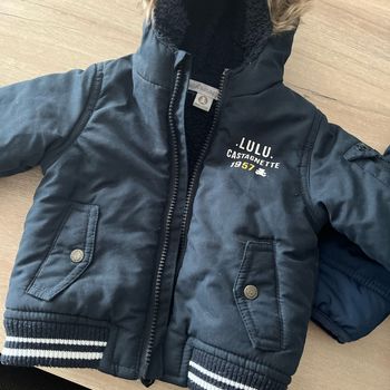 Manteau Lulu castagnette 6 mois