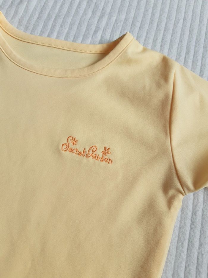 Tee shirt jaune 14 ans - photo numéro 2