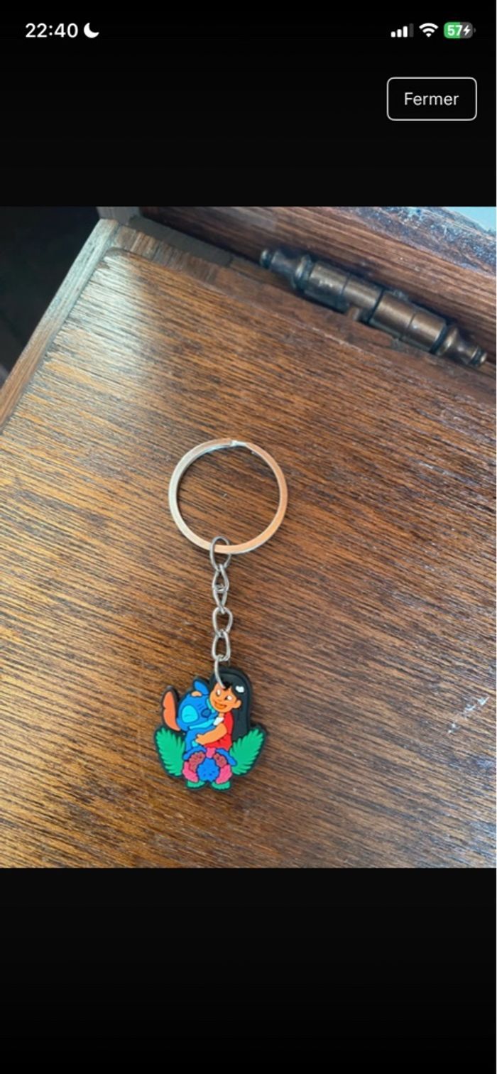Porte clés stitch - photo numéro 3