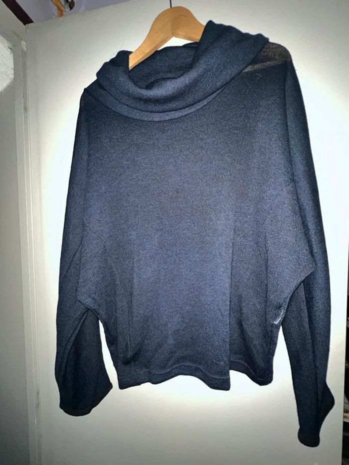 Pull fin Only taille L bleu marine