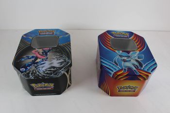 Lot de deux boîtes¨Pokemon Vides