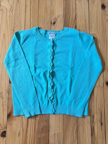 Gilet vert Jacadi 10 ans