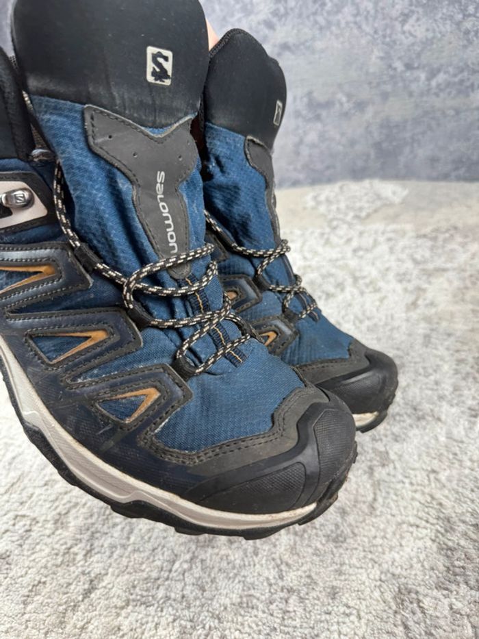 Salomon X Ultra 3 Boots Gore-Tex - Blue & Black & Brown - photo numéro 15