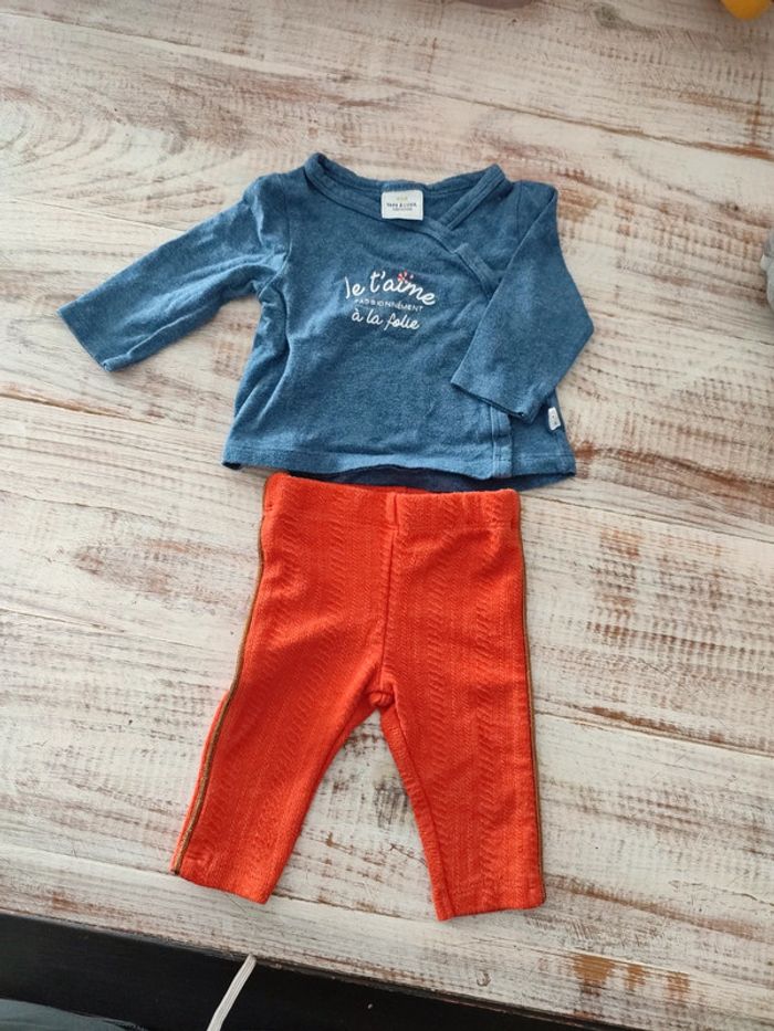 Ensemble fille 1/3 mois