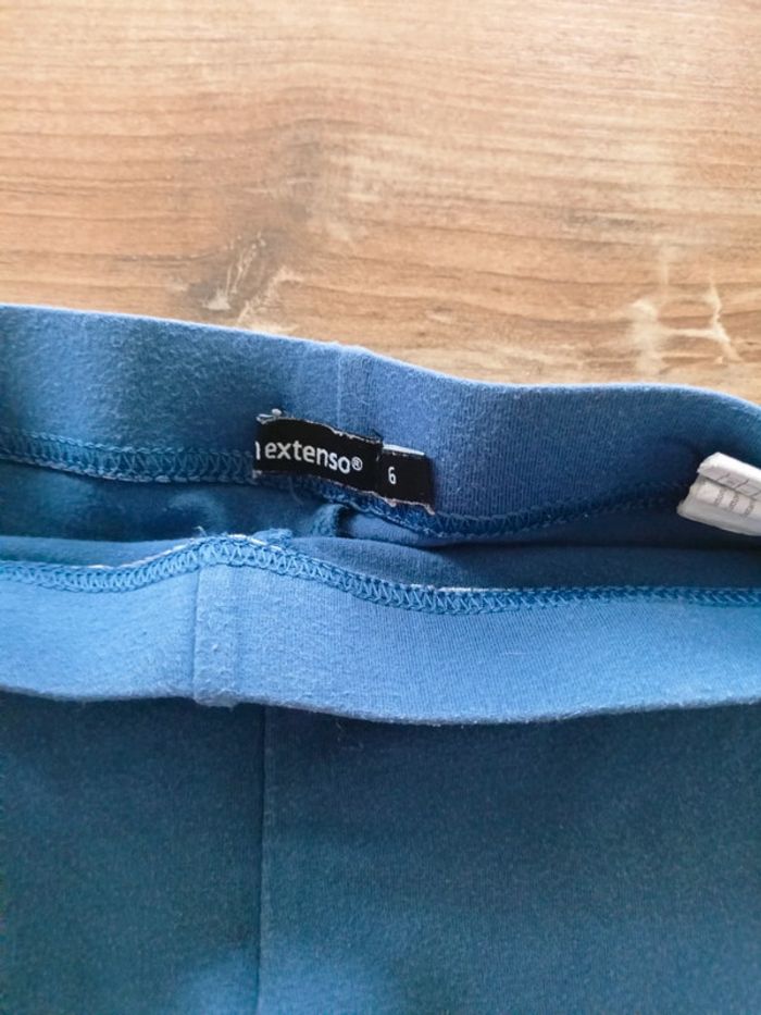 Legging court bleu 6 ans - photo numéro 2