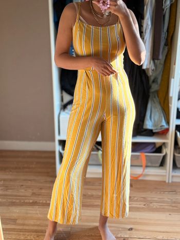 Combinaison été jaune à rayures Tally weilj