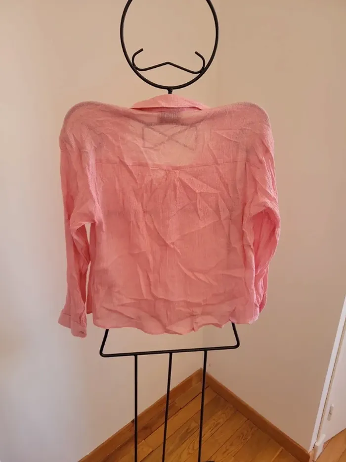 Blouse femme rose - photo numéro 4