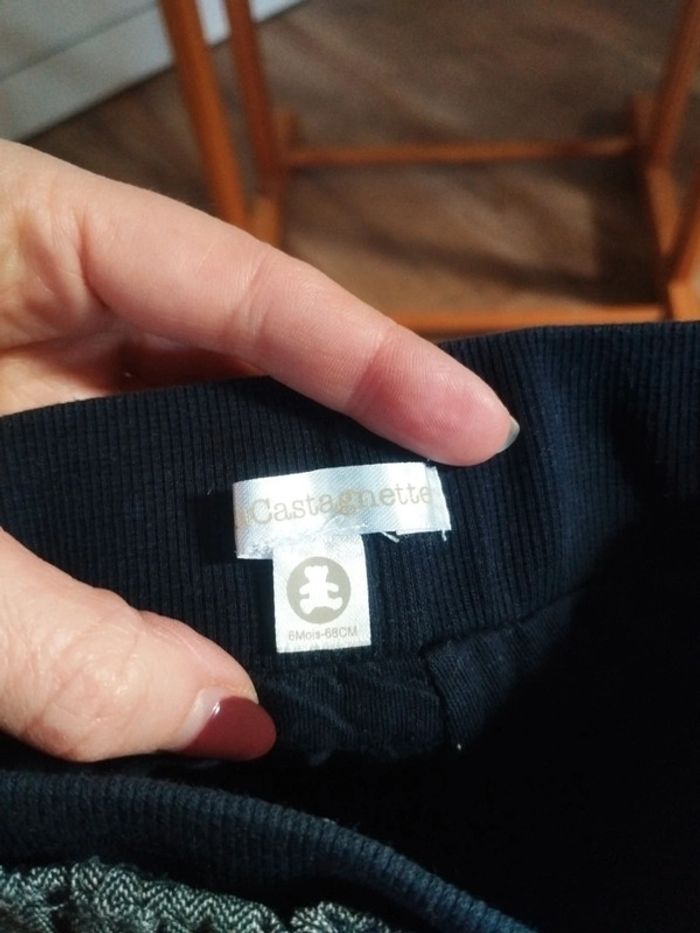 Lot de 2 pantalons bébé garçon taille 6 mois - photo numéro 5