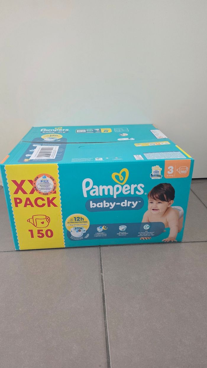 150 Couches Pampers T3