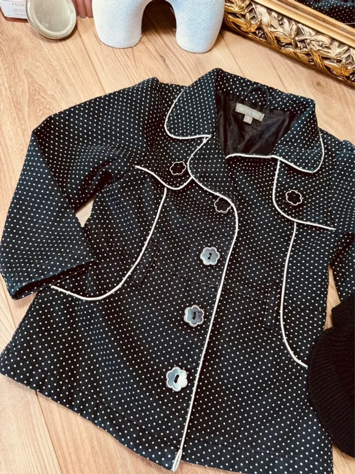 Taille 3 ans trench et bonnet fille Extenso noir 🌹 - photo numéro 3
