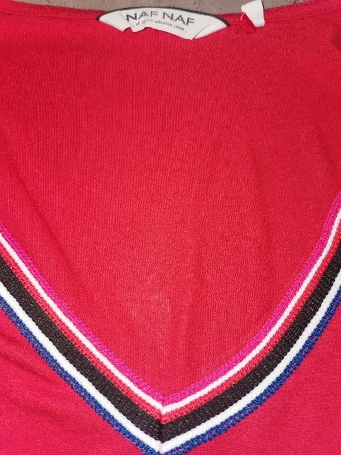 Tee shirt femme taille S Naf Naf - photo numéro 3