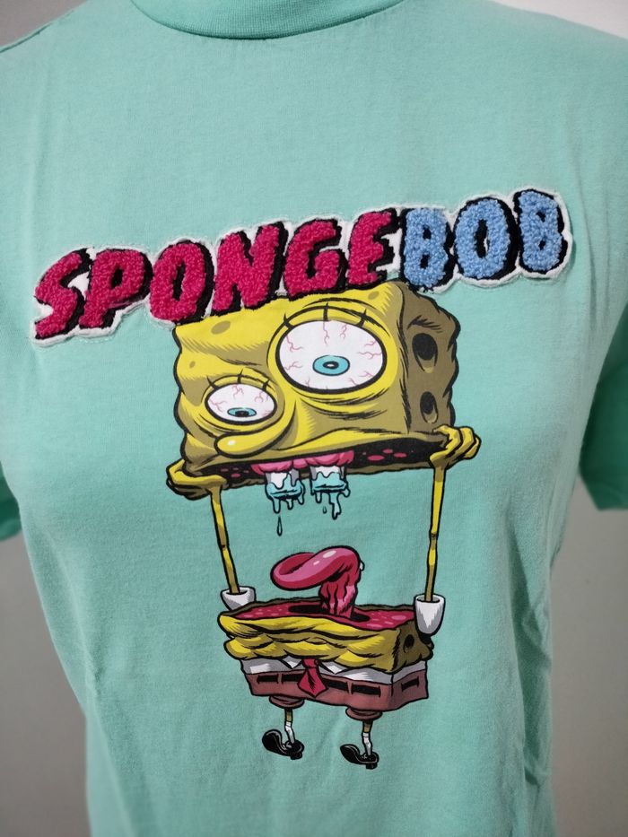 T-shirt manches courtes Bob l'Éponge  T.S ou 16 ans - photo numéro 2