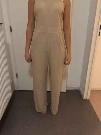 Salopette beige