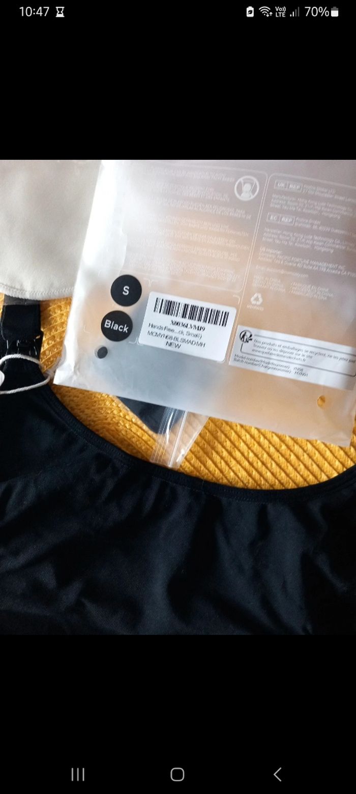 Brassière allaitement et tire lait momcozy - photo numéro 2