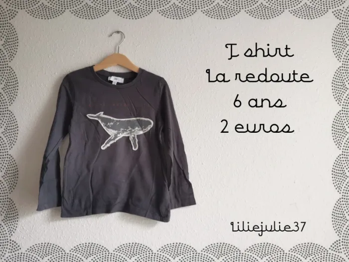T shirt la redoute 6 ans