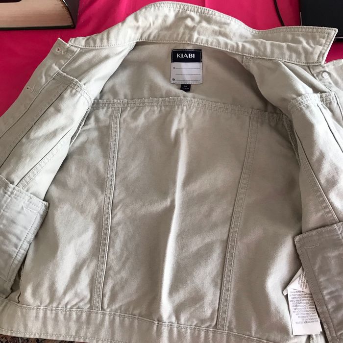 Blouson en jean beige fille 8 ans