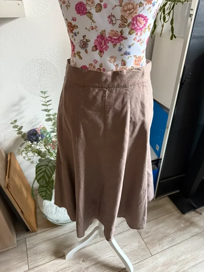 jupe beige - photo numéro 2