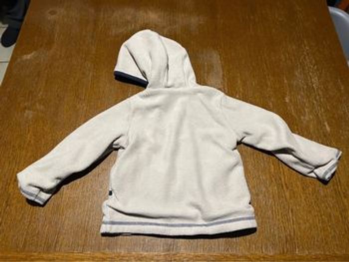 Gilet zippé à capuche chaud - photo numéro 3