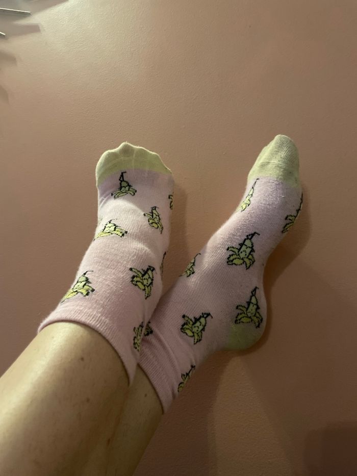 Petite chaussettes rose taille 39