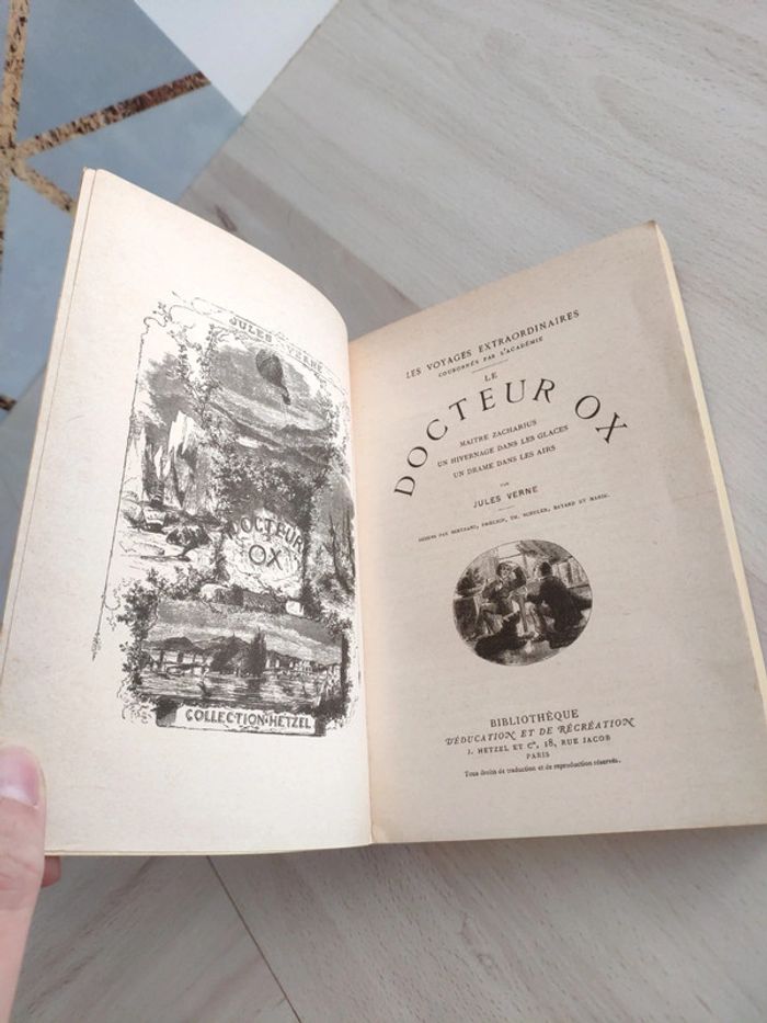 Livre poche Le docteur ox Jules Verne - photo numéro 8