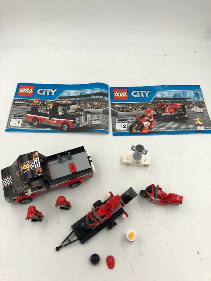Lego City N•60084 Racing Bike Transporteur